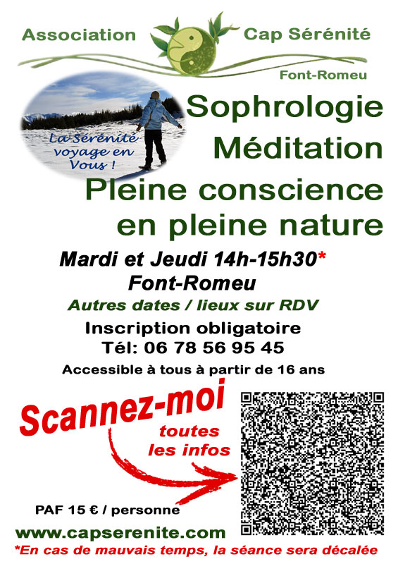 Sophrologie Nature Hiver Font-Romeu Pyrénées