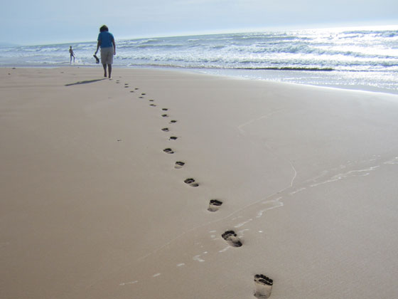 Pleine conscience à la plage entre Montpellier et Narbonne Gruissan Leucate