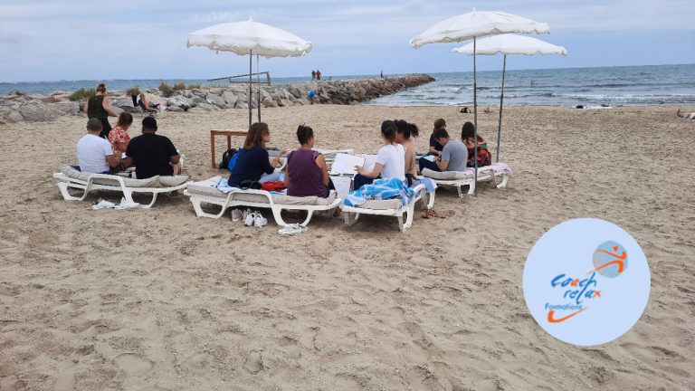 Team building Cohesion d'équipe à la plage, Montpellier, Perpignan, Narbonne