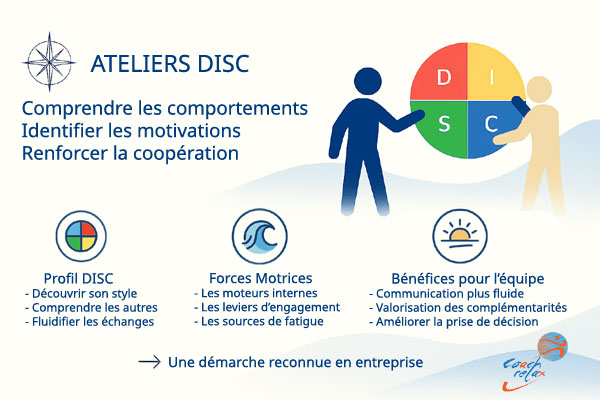 Disc et Forces Motrices en entreprise Disc et Forces Motrices en entreprise